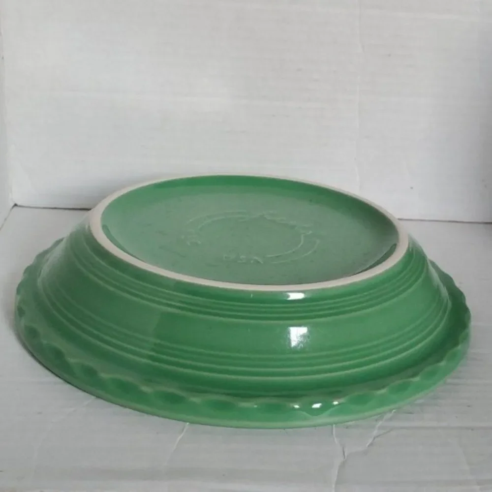 Fiestaware Fiesta Pie Plate Deep Dish Baker Baking Bake Bakeware Meadow CERAMIC